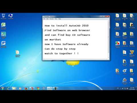 How to install autocad 2010 32bit on windows 7 64 bit